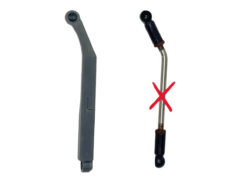 Verbindungsstange für Flaps / Klappelement Verdeckklappe – VW New Beetle Cabrio (1Y) 1Y0871301