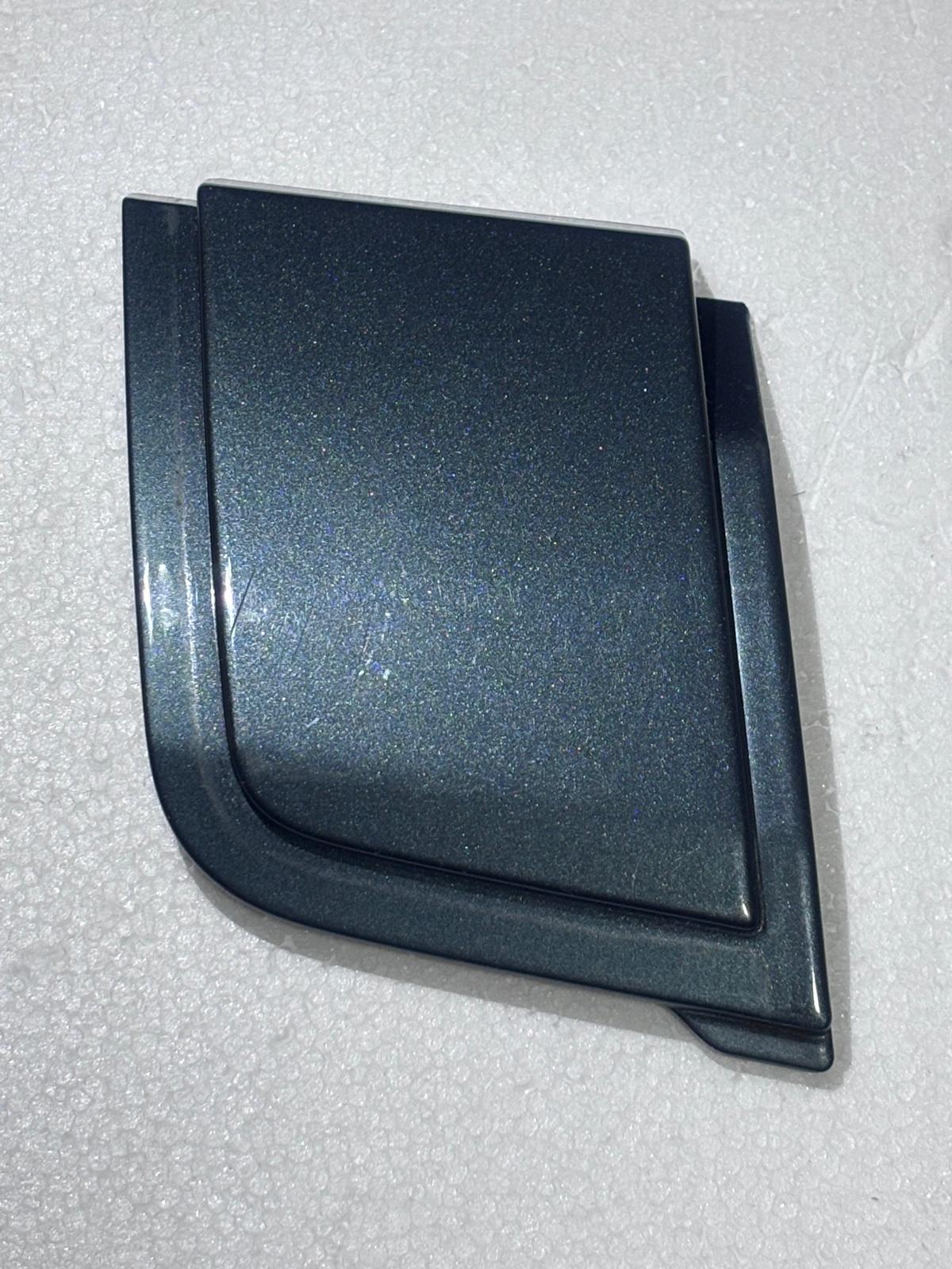 Abdeckung Verdeckklappe rechts vorn (klein) VW New Beetle Cabrio 1Y0871994 – original, gebraucht, lackiert LB6X Alaska Grün Metallic – Bild 2